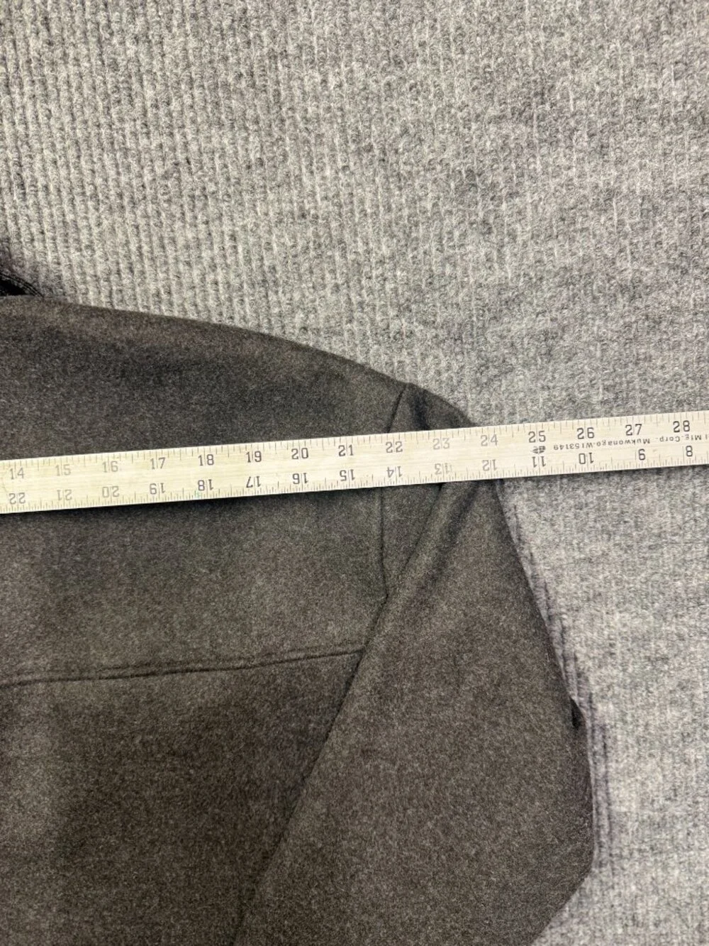 Banana Republic Charcoal Gray Wool Blend Shirt Jacket Size Small